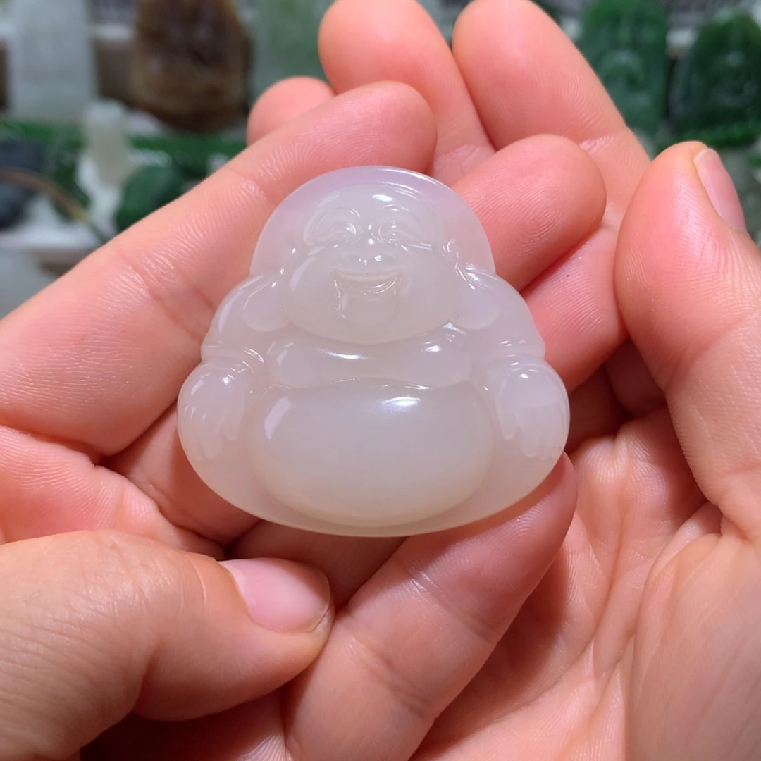 颈饰未镶嵌和田玉满****，