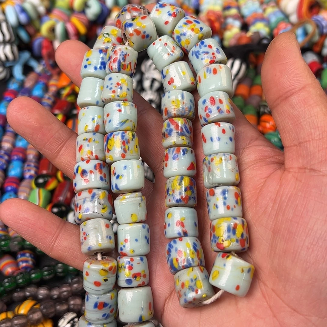 琉璃非金属桶珠点彩