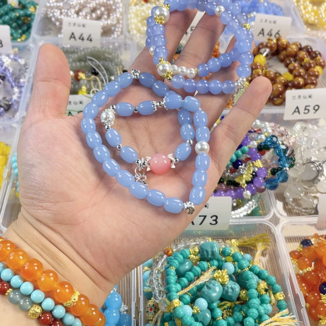 玛瑙手饰银S925镀金镶嵌