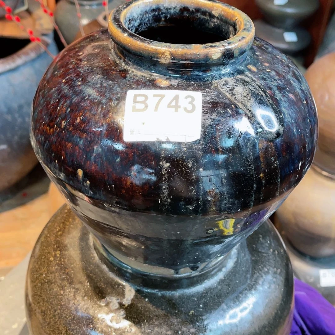 陈翔宇老物件老陶罐b743
