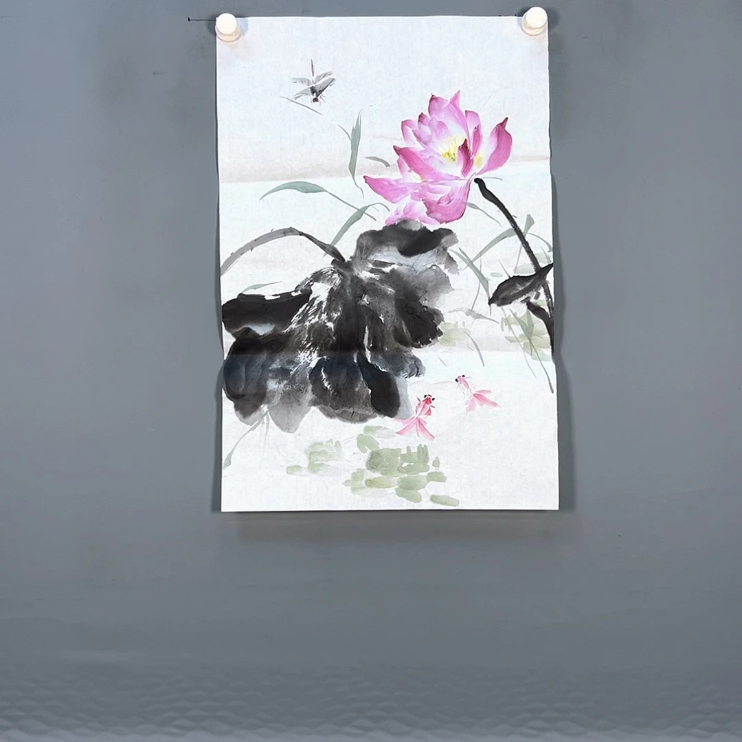 国画211 花鸟和蝴蝶都在这里