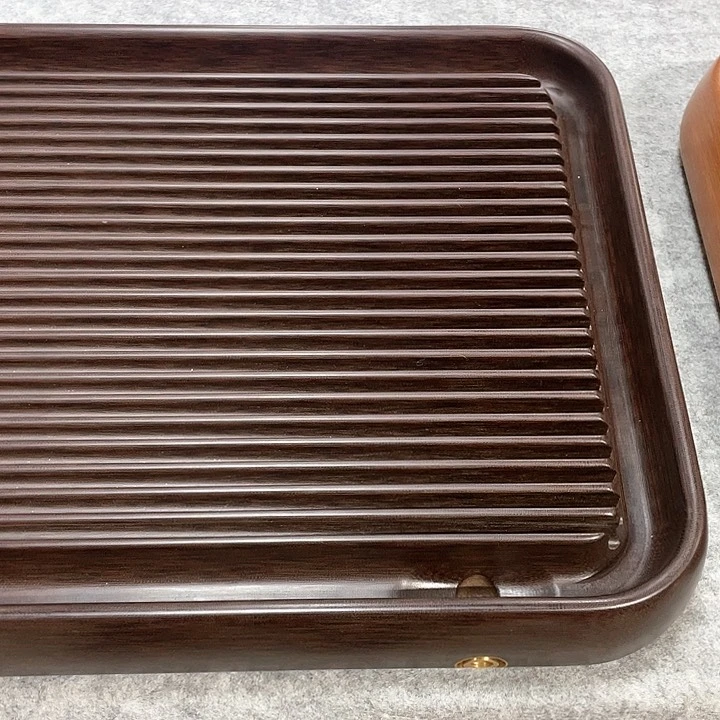【闪购商品】有*电木茶盘紫檀色50/30/5