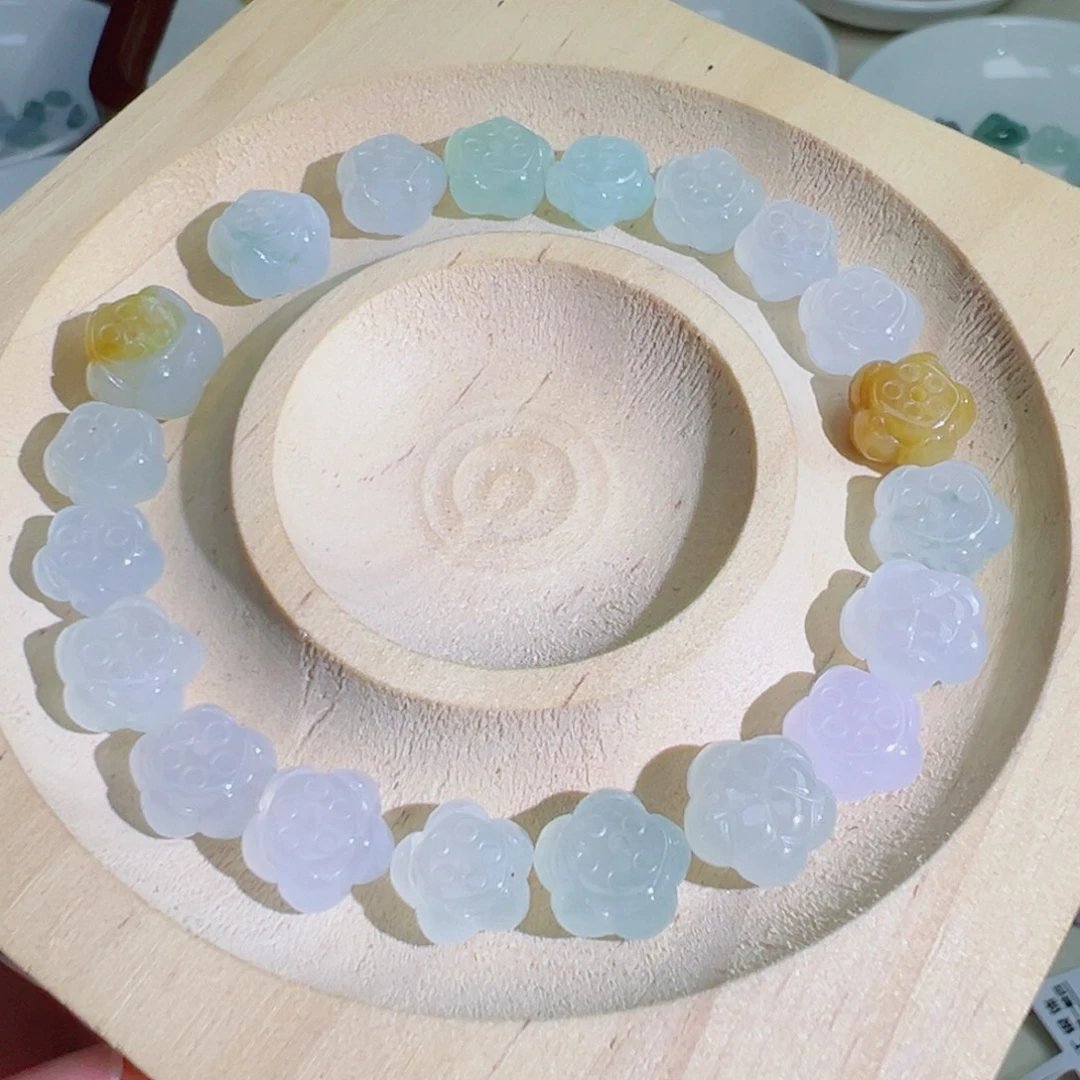 翡翠散珠莲花珠一颗