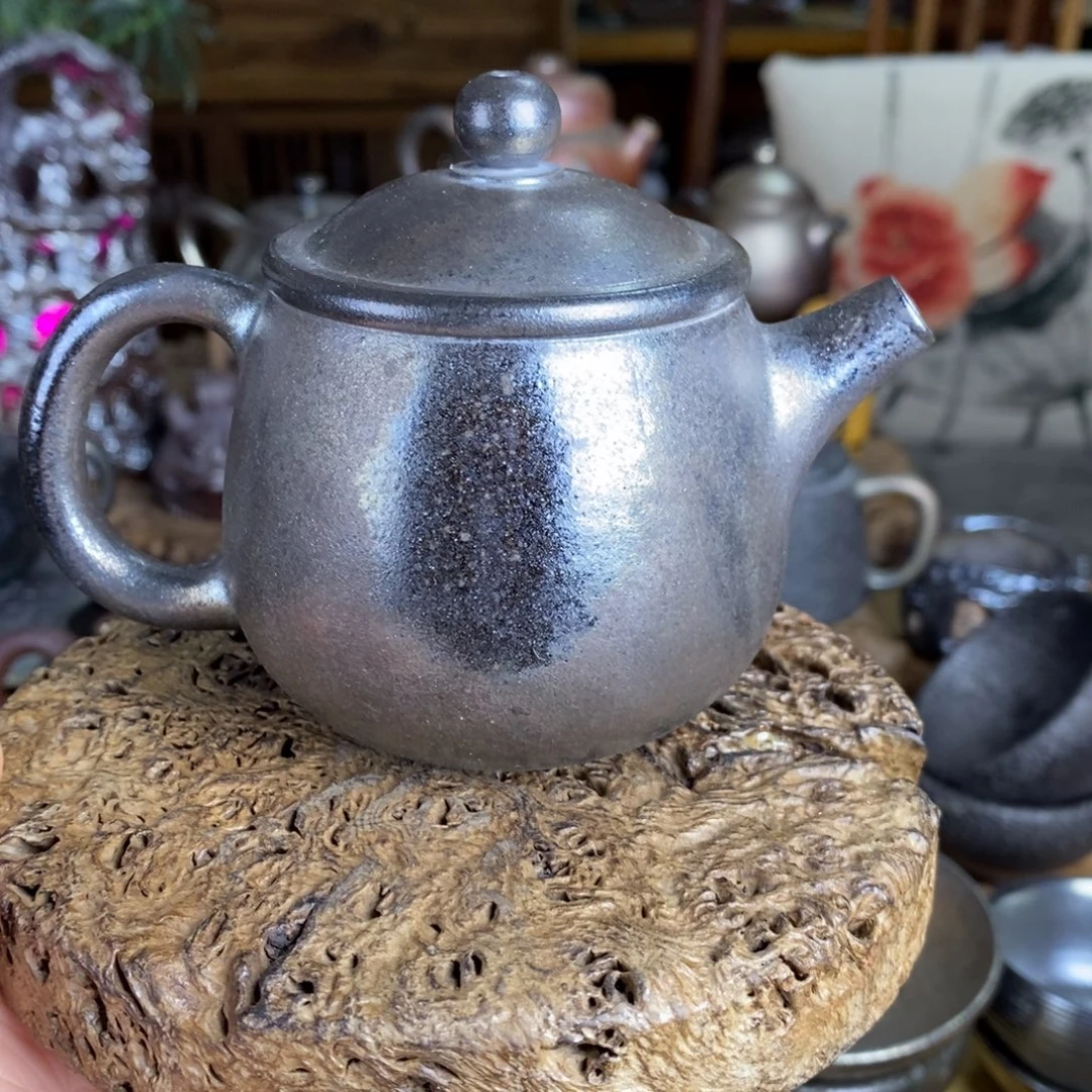 建水紫陶全手工纯柴烧茶器，0026