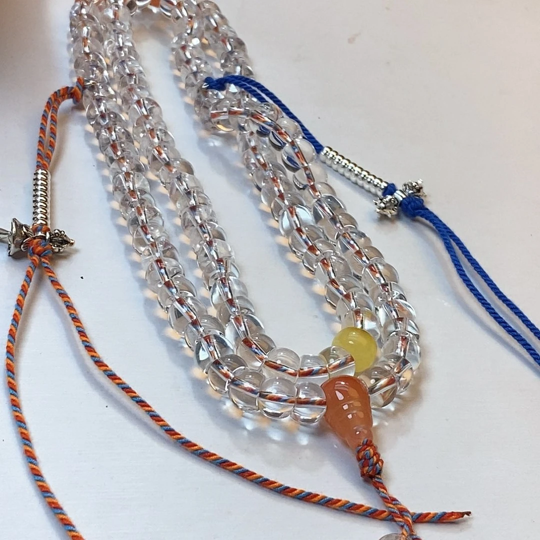 水晶手链未镶嵌原创设计108