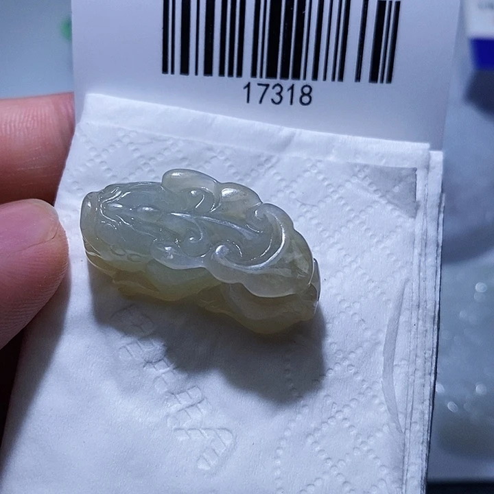 翡翠未镶嵌颈饰天光墟翡翠市场现金代购
