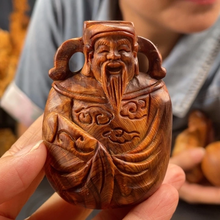 柏木（崖柏）手把件