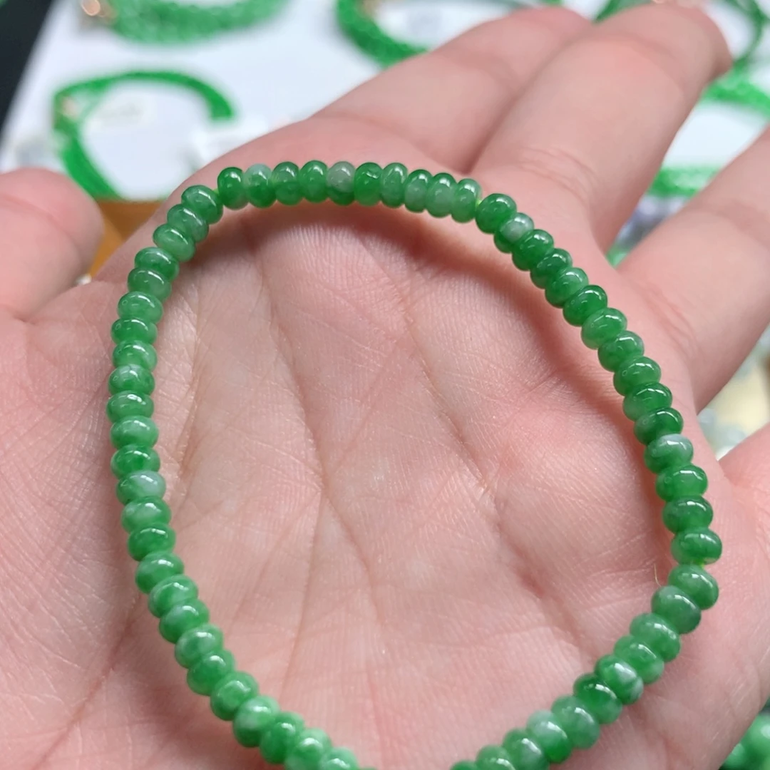 未镶嵌手链翡翠翡翠