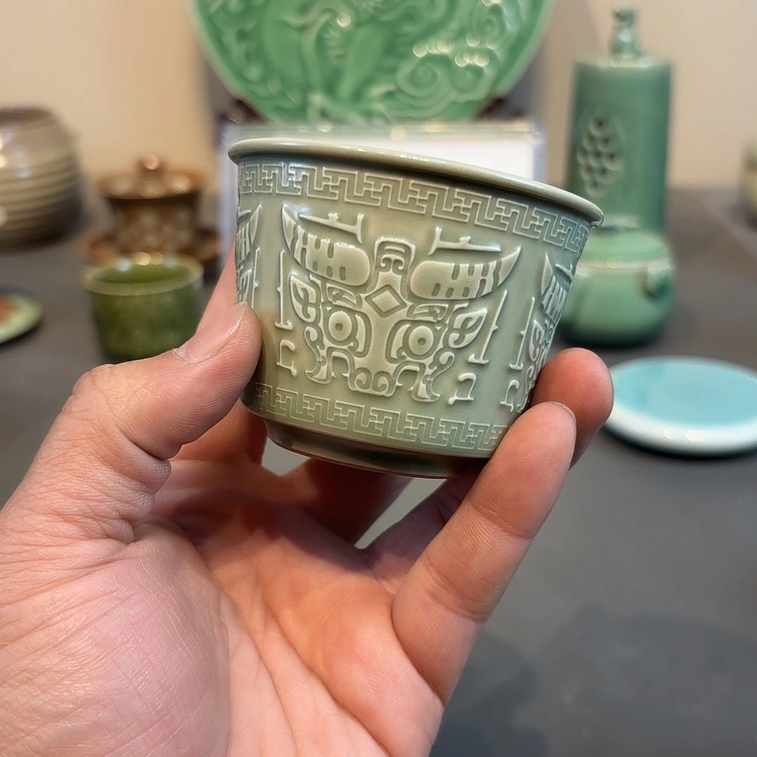 瓷片龙泉青瓷福利青瓷