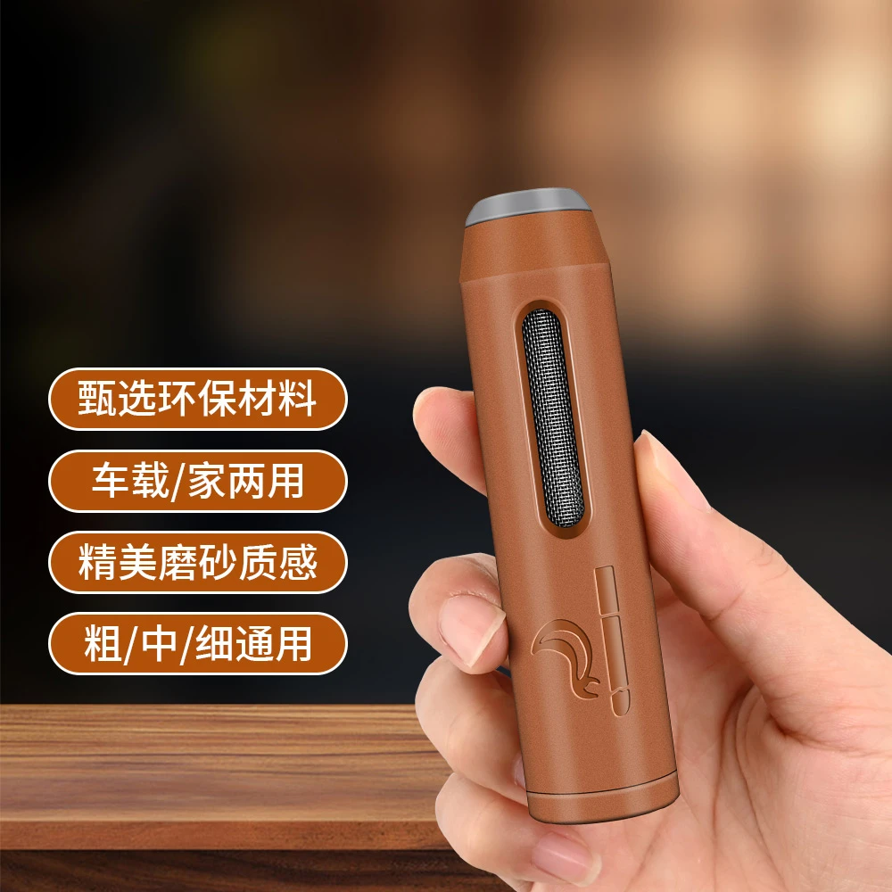 三用迷你烟灰缸车载不掉烟灰神器随身烟套便携懒人烟嘴豪华男礼物