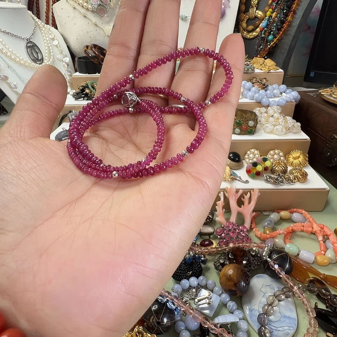 瓷片中古、回流红色宝宝