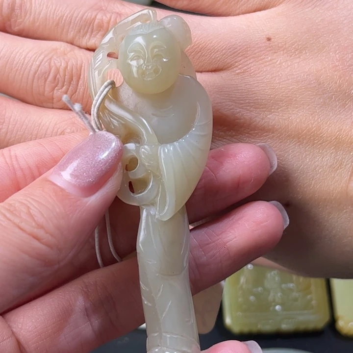 和田玉挂件未镶嵌