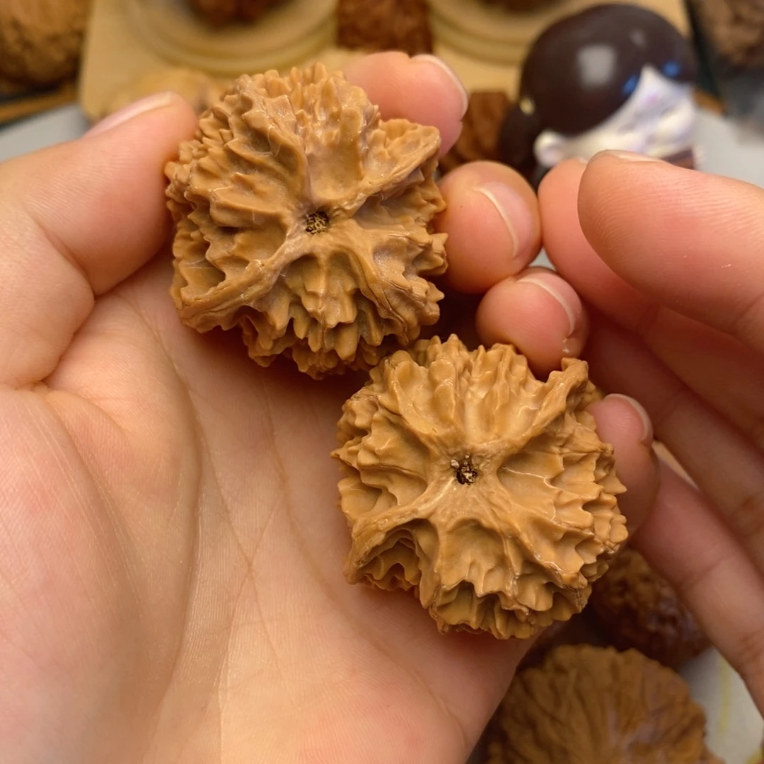 文玩核桃把件39原桩苹果有磕