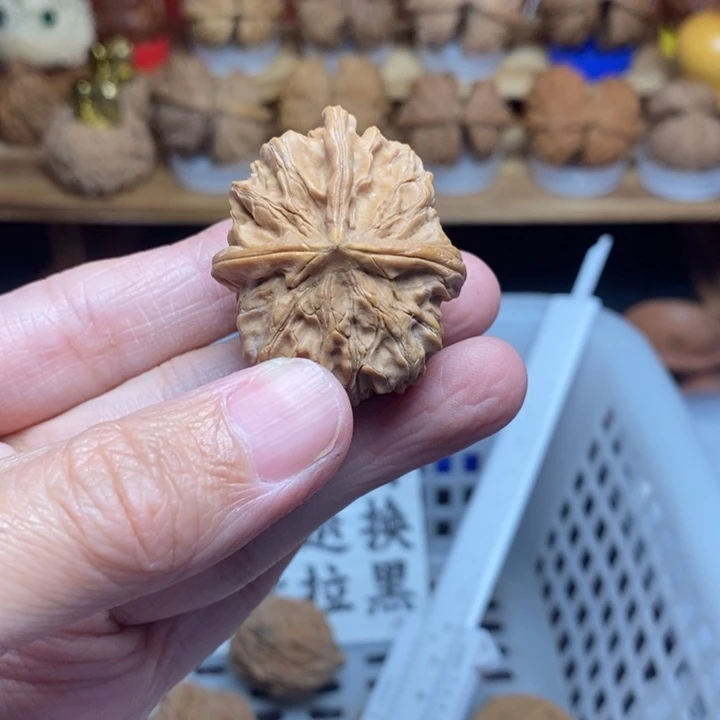 如***来把件文玩核桃文玩