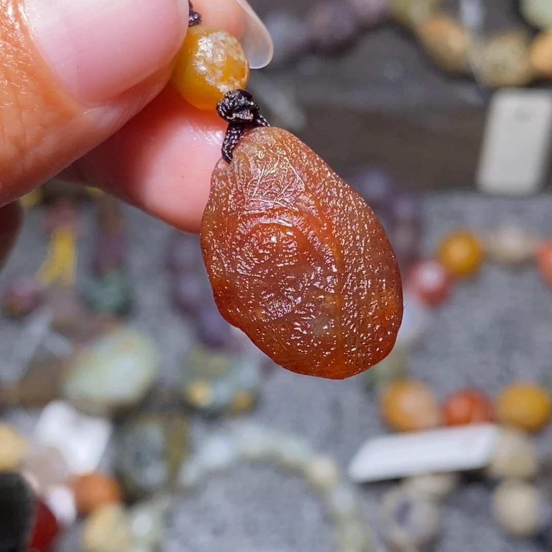 未镶嵌玛瑙/玉髓珠宝半成品