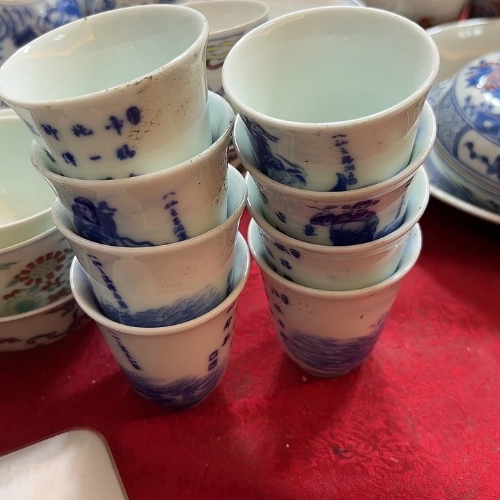 星***烂其他陶瓷摆件不固定一套八仙8个