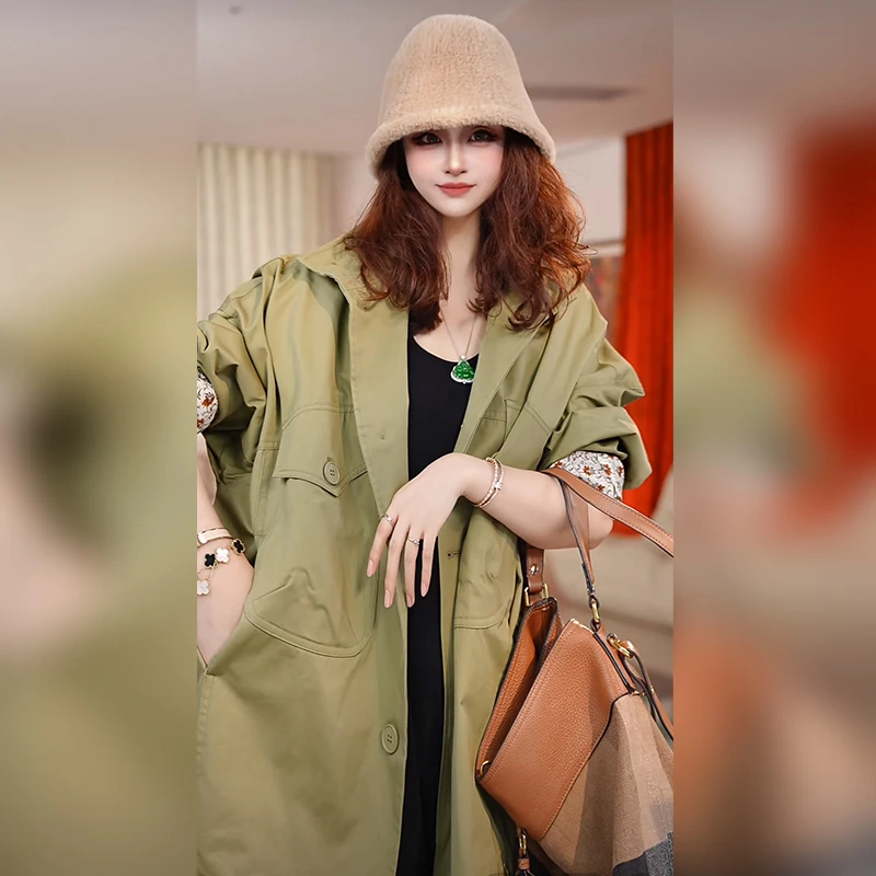 【Linda姐高端线】秋冬新款时尚气质百搭休闲女士外套AF5WWT0120