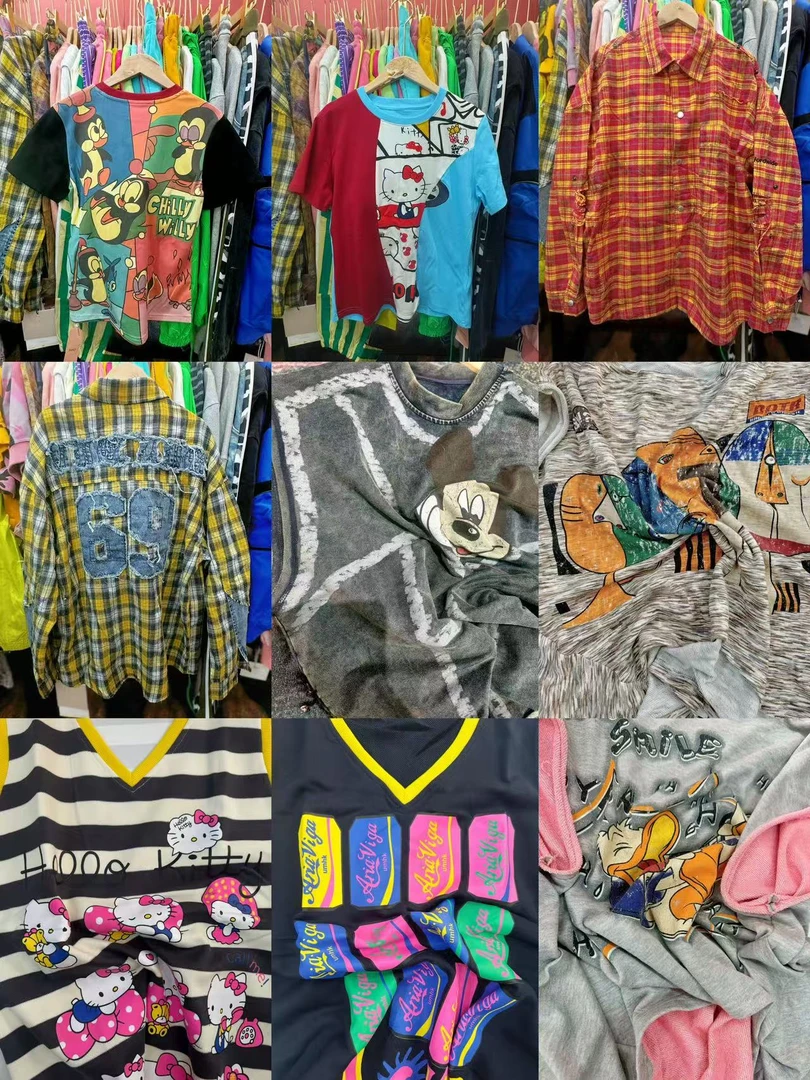 个性潮流宽松卡通大版圆领短袖T恤系列