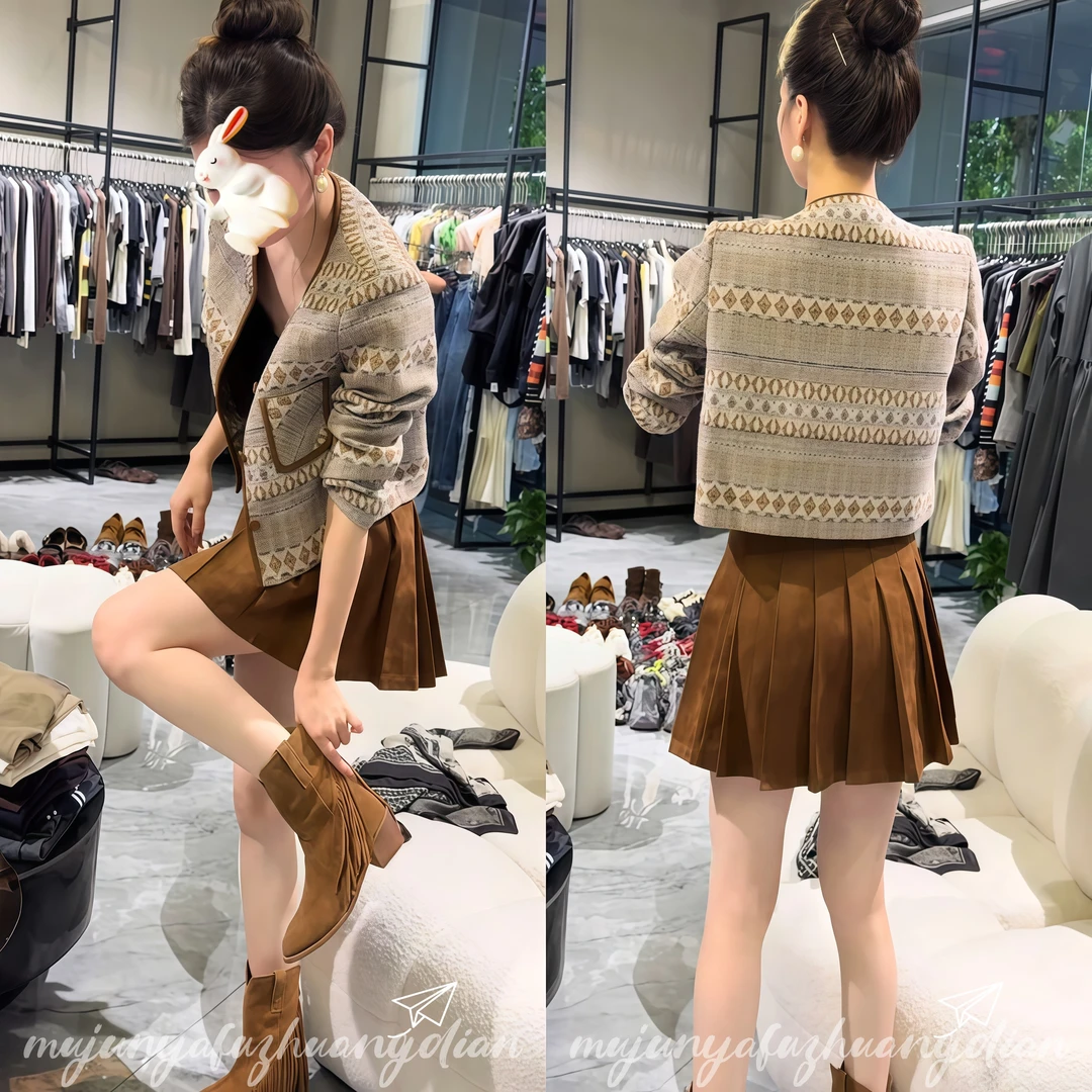 法式轻熟风时尚套装显瘦小香风潮流时尚秋季气质减龄