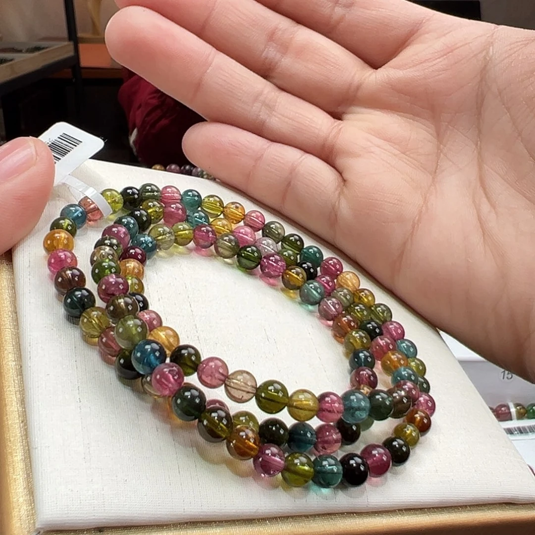 碧玺手串未镶嵌5.3mmmmmmmmmmmm