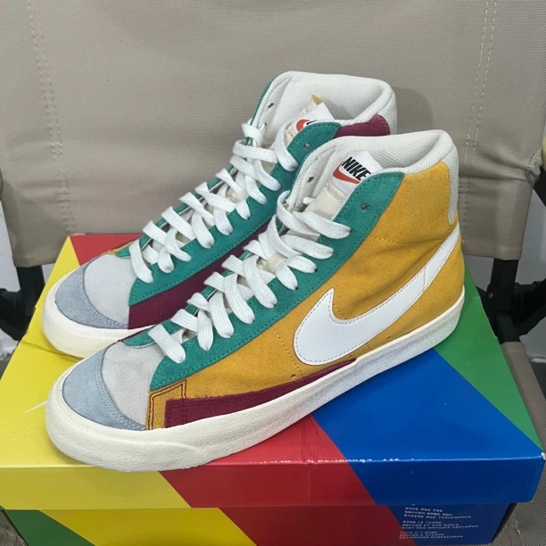 tx/42.5码原盒/blazer拼接麂皮/474838/板鞋