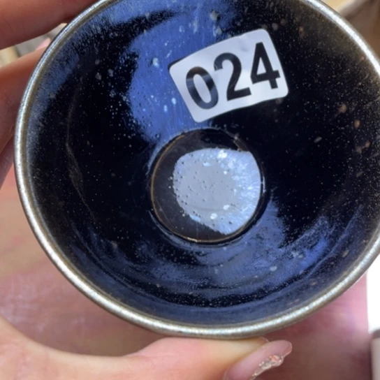 茶盏沐雨茶器柴烧主人杯