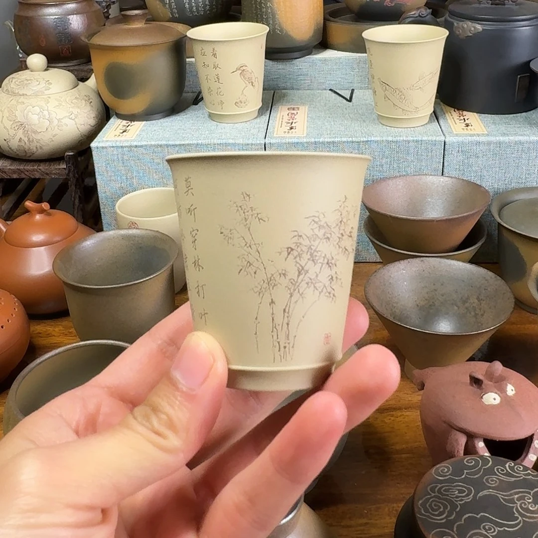 白泥主人杯闻香杯