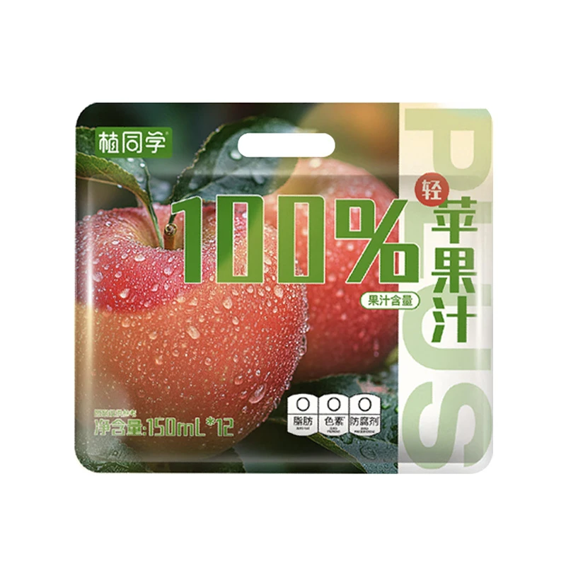 植同学轻苹果汁150ml*12