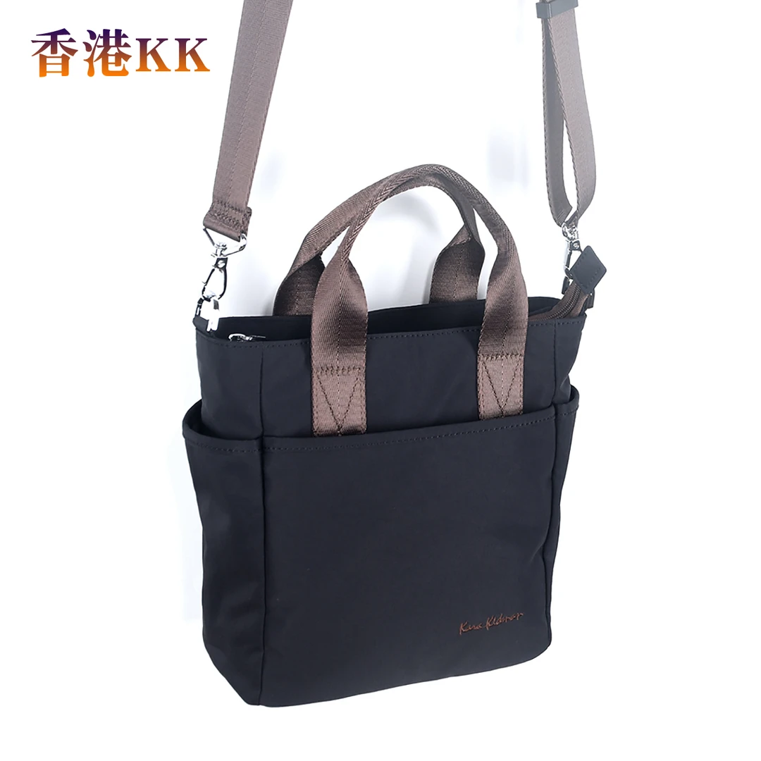 香港原创正品女包新款纯色单肩斜挎包手提包手拎休闲防水尼龙布包