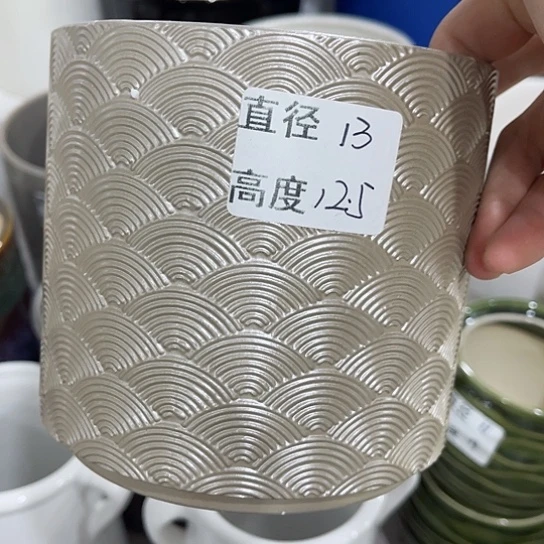 多肉绿植陶瓷花盆9.9包邮，有孔