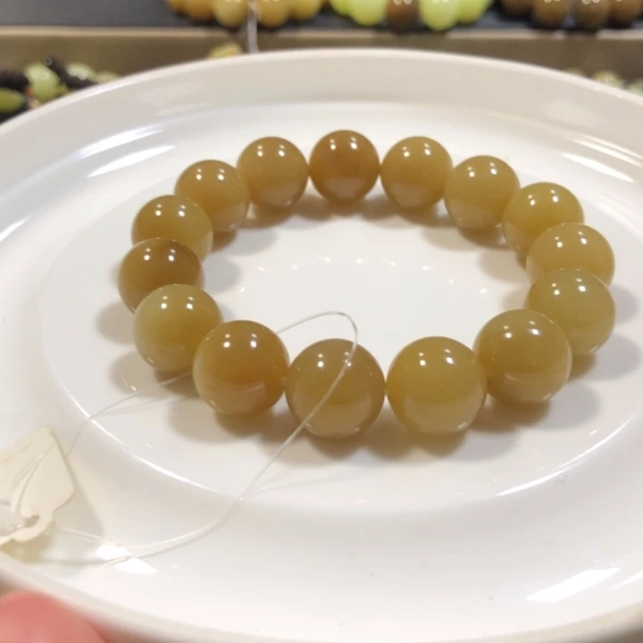 和田玉未镶嵌手链卡14