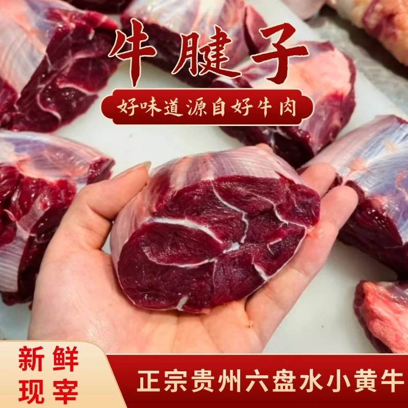 黄牛肉新鲜牛肉牛腱子原汁原味牛肉味道