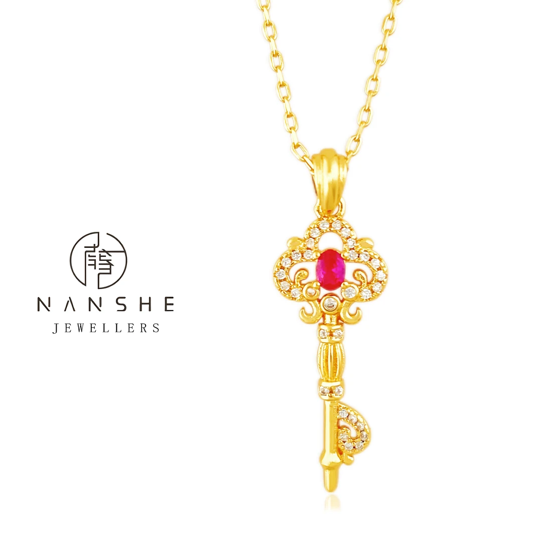 NANSHE/南奢 钥匙项链时尚百搭轻奢 L883