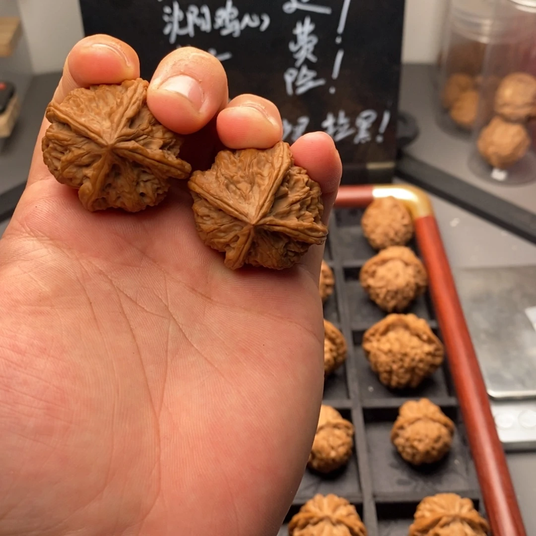 把件文玩核桃玉玺四棱