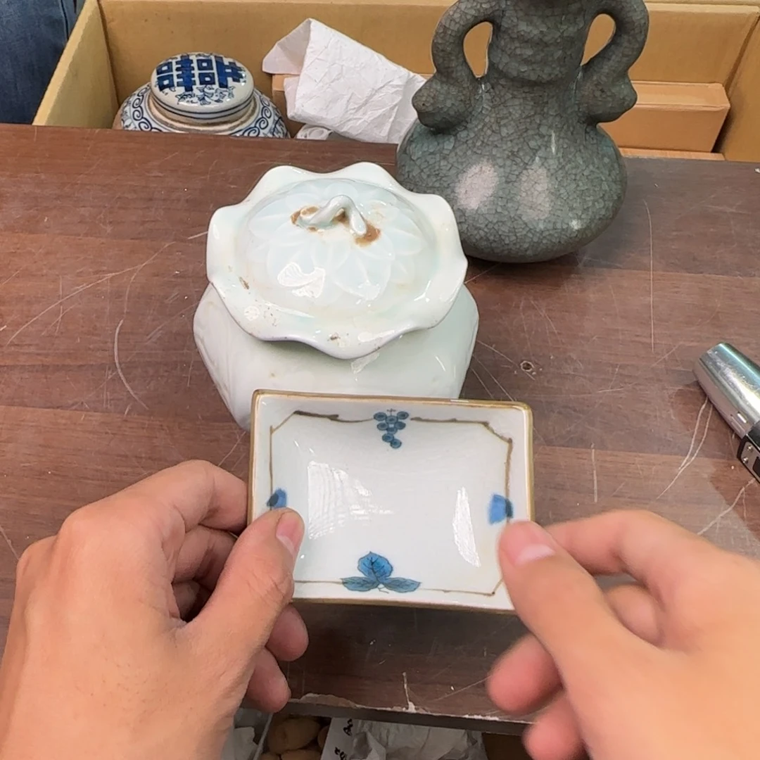 我***同紫砂陶瓷孤品单件车里拍