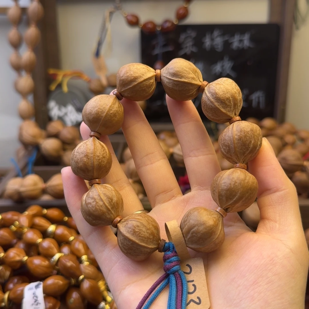 迦***哥橄榄核手串21.23尺寸