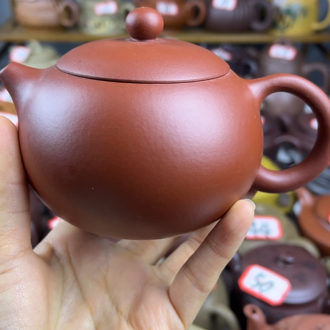 紫砂茶壶宜兴紫砂壶微瑕晃盖2
