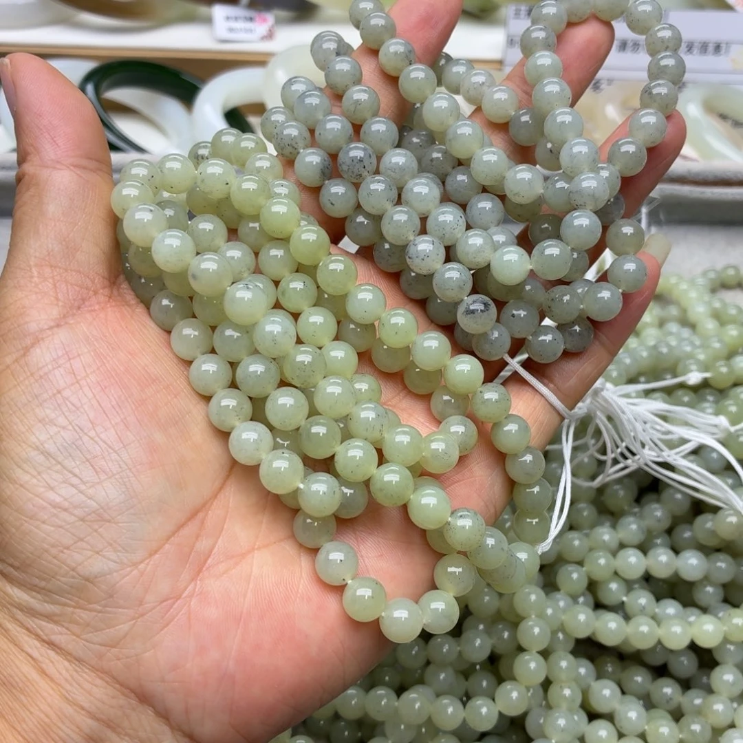和田玉未镶嵌手链深色多样性发货拍一发一