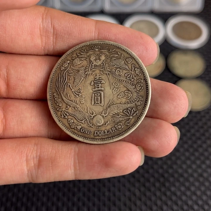 金属大头龙洋船洋工艺品