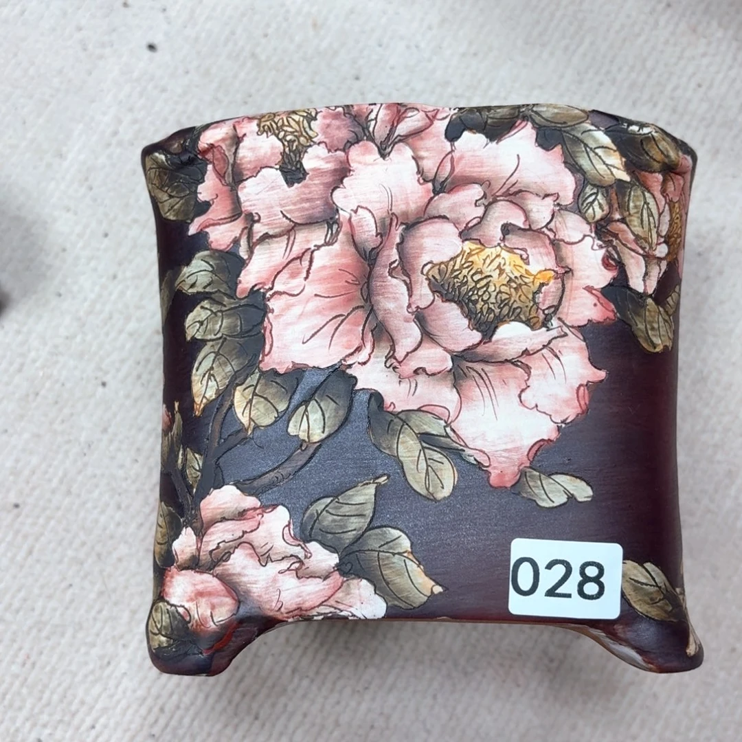 鱼****紫砂花盆陶瓷多肉花盆精品
