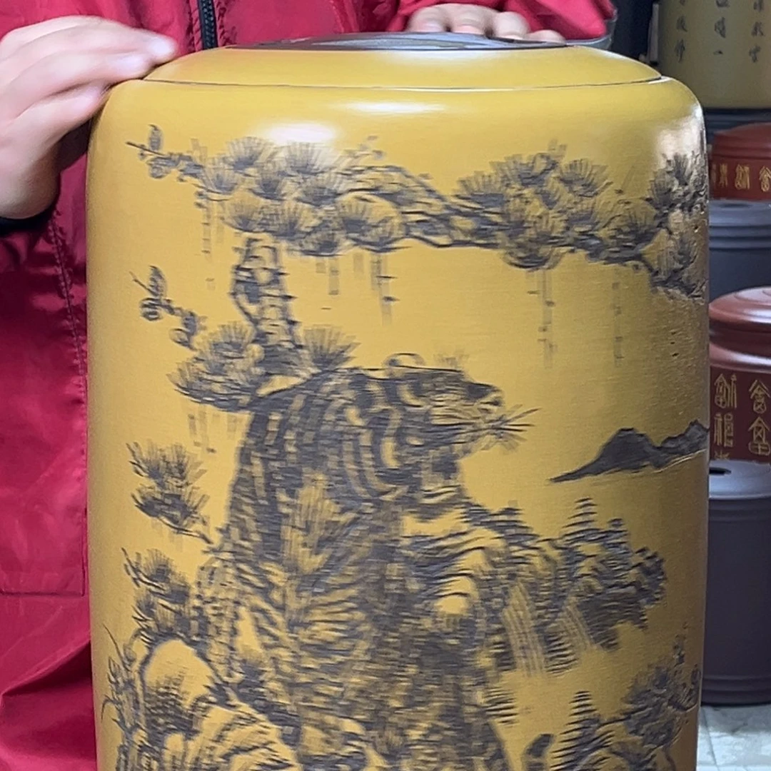 紫砂茶叶罐茶叶罐
