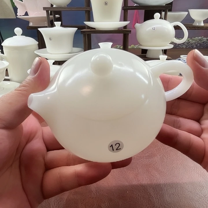 精工璞玉素烧自生釉200ml西施壶