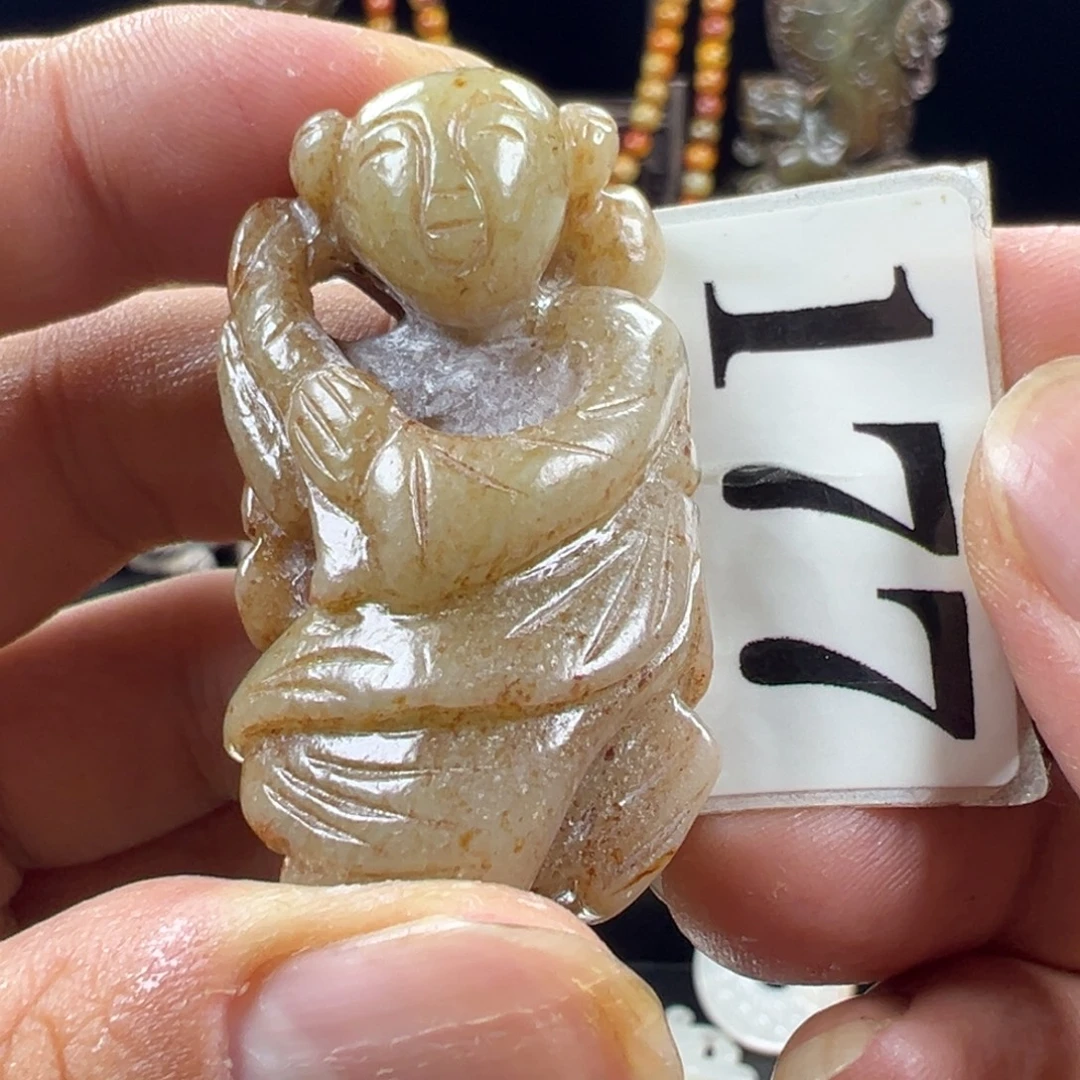 未镶嵌和田玉挂件