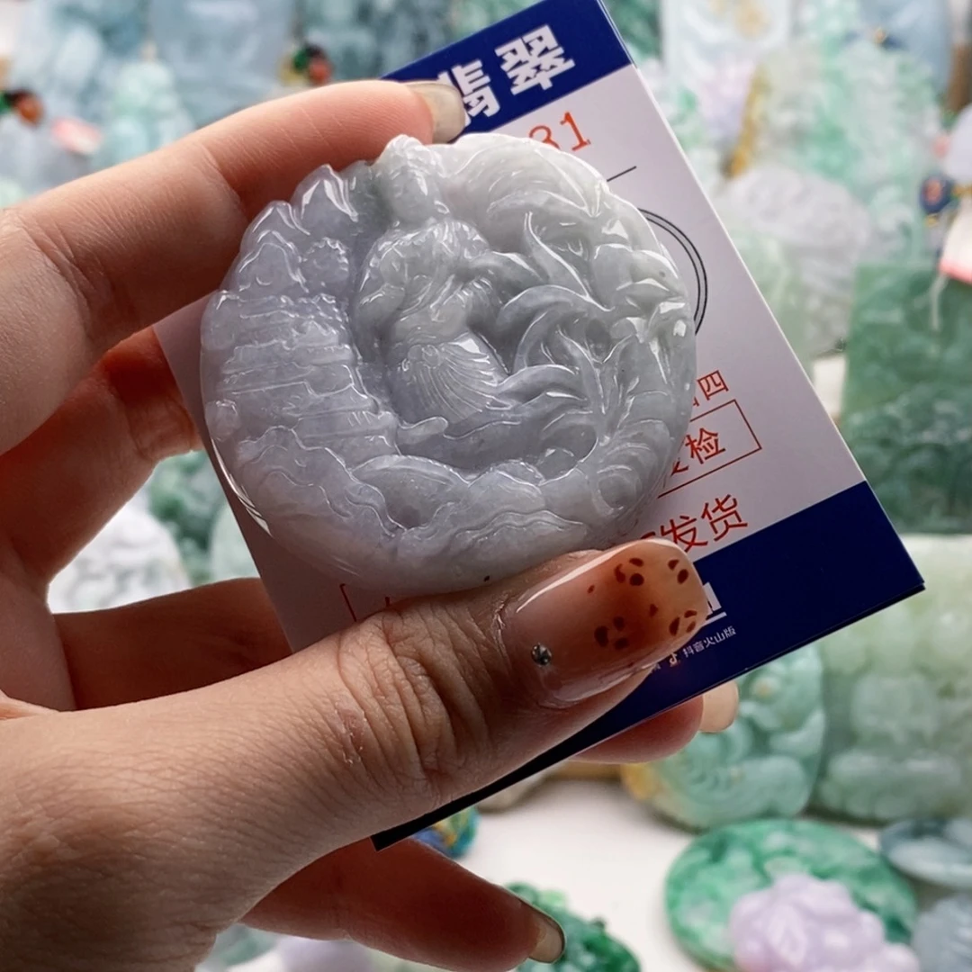 吊坠(不含链)未镶嵌翡翠L*B