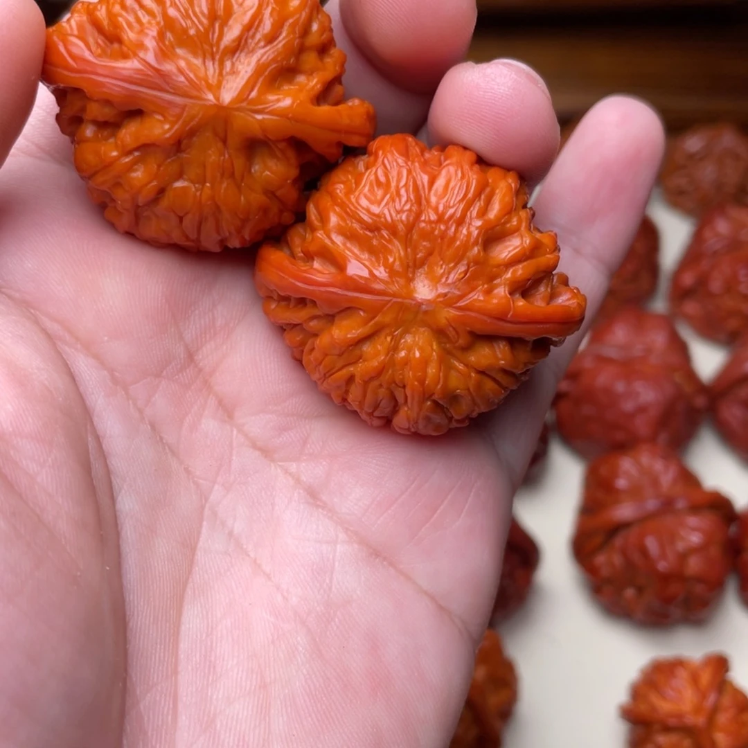 文玩核桃把件磨盘41