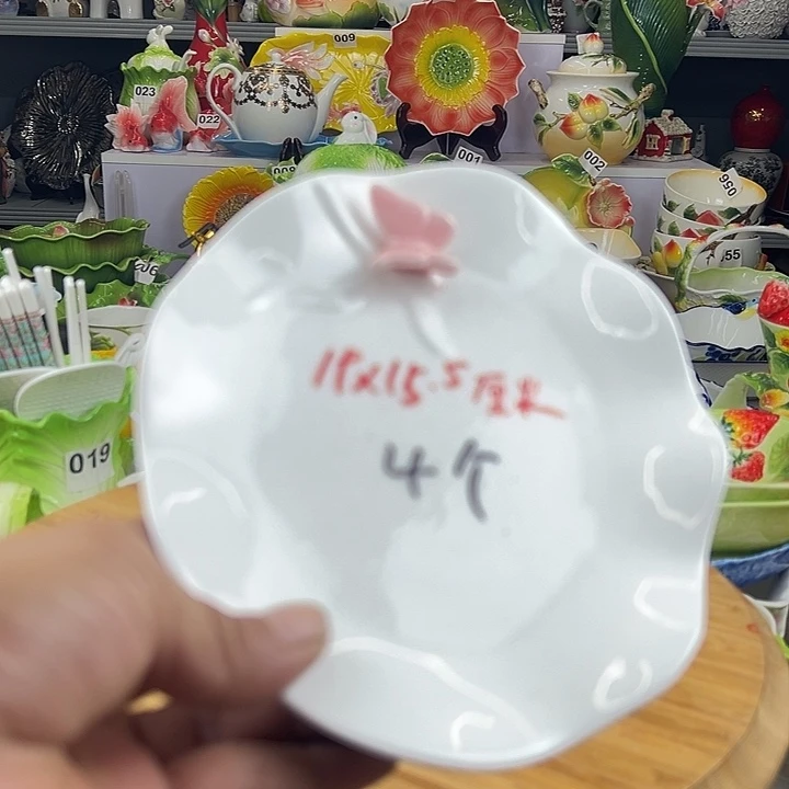 手柄款高温瓷潮州创艺陶瓷餐具