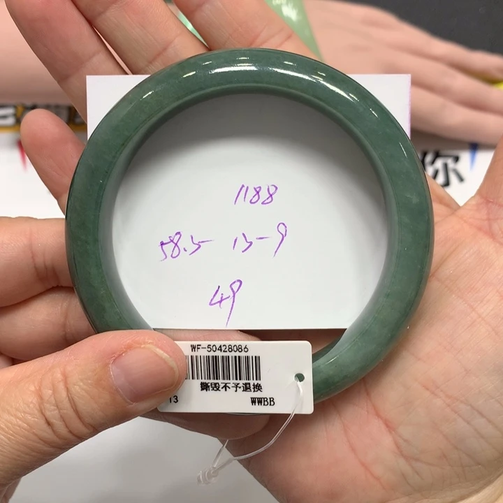 翡翠未镶嵌手镯49