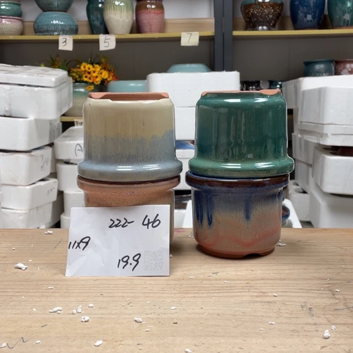 紫砂花盆多肉花盆微瑕46