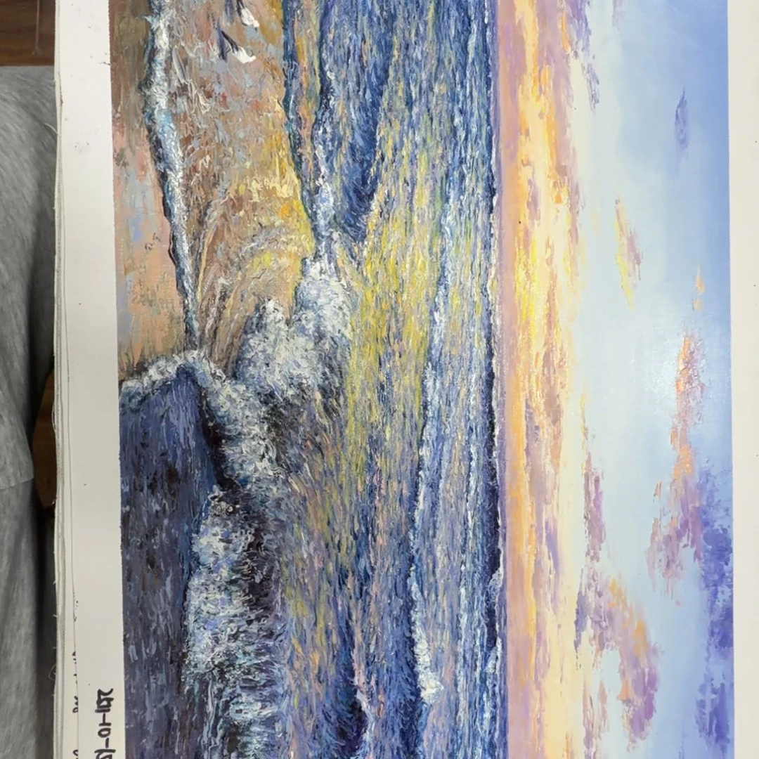 油画加油加油努力加油努力