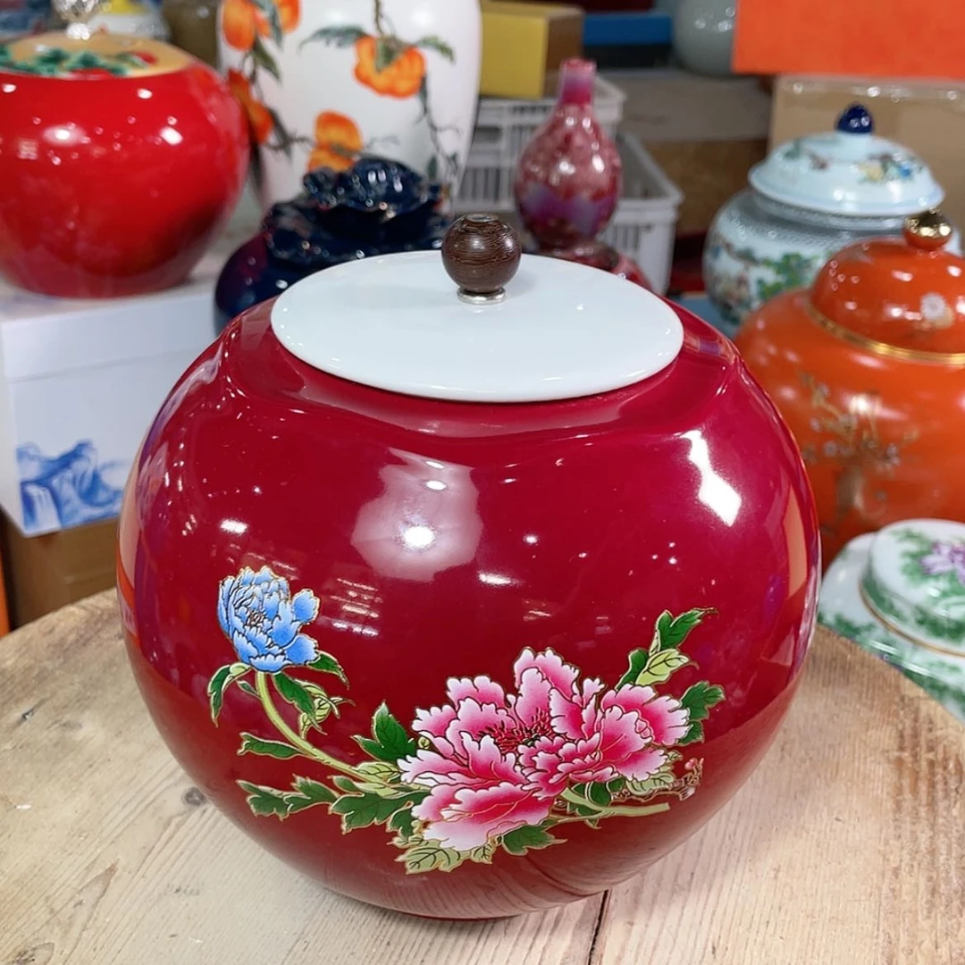 【闪购商品】罐陶瓷茶叶罐密封罐